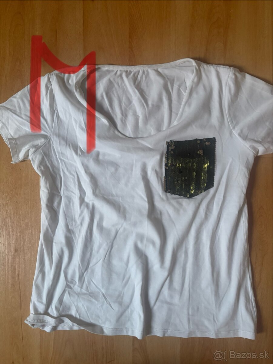 10ks mix tričká - blúzky - šaty - 8