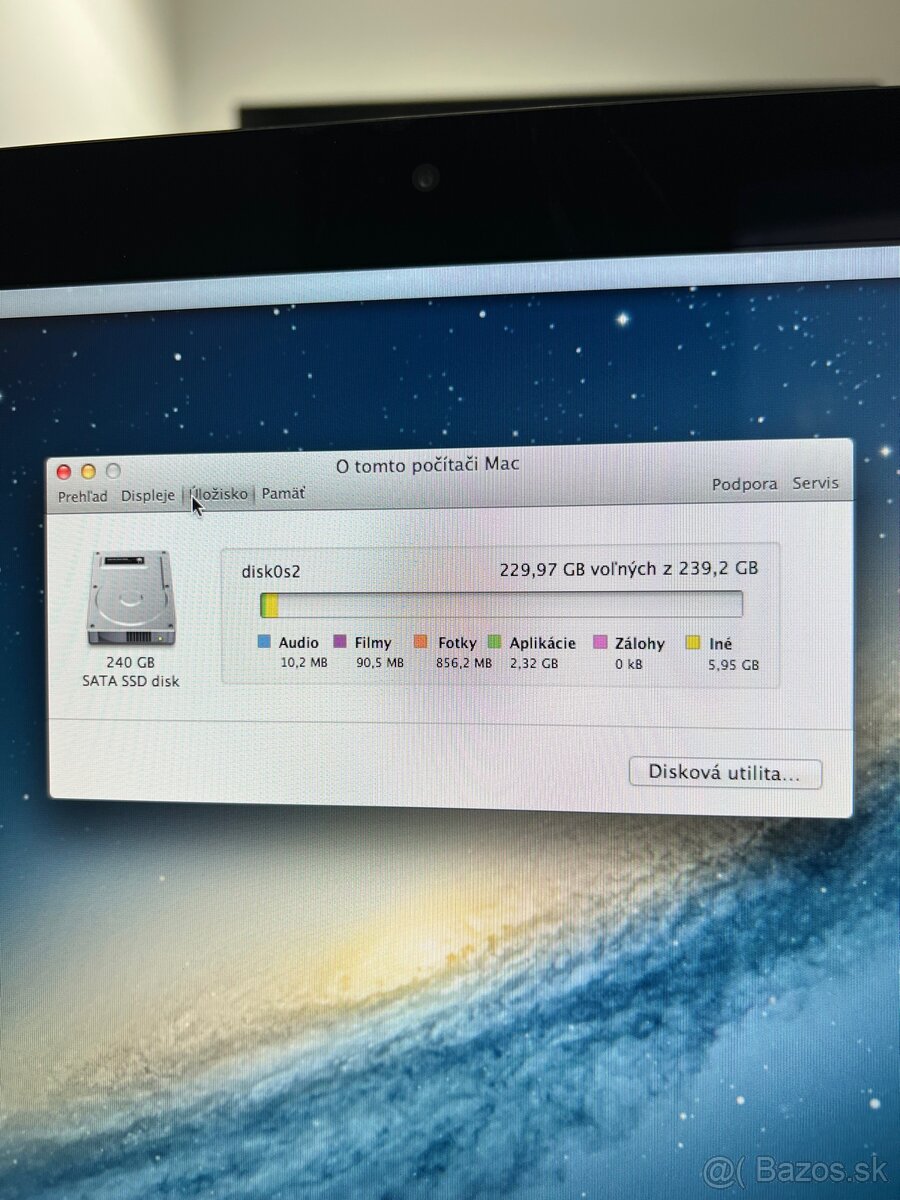 iMac 21,5’ 2013 i5 2,7GHz 16GB RAM + 240GB SSD - 8