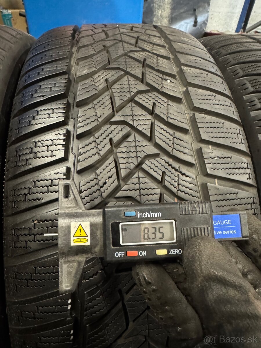 hliníkové disky mercedes r18, zimné dunlop 235/40 R18 - 8