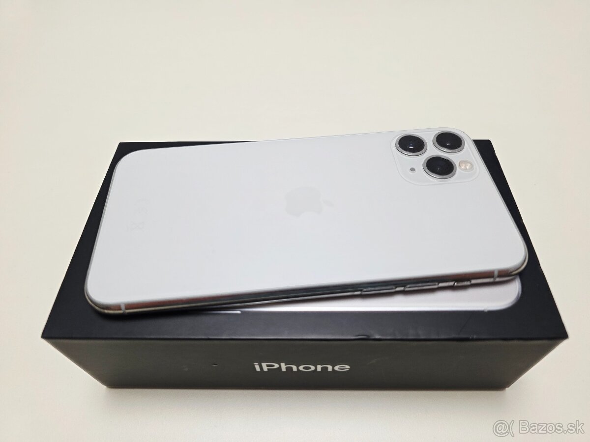 Apple iPHONE 11 PRO SILVER ,ZDRAVIE BATERKY 100% - 8