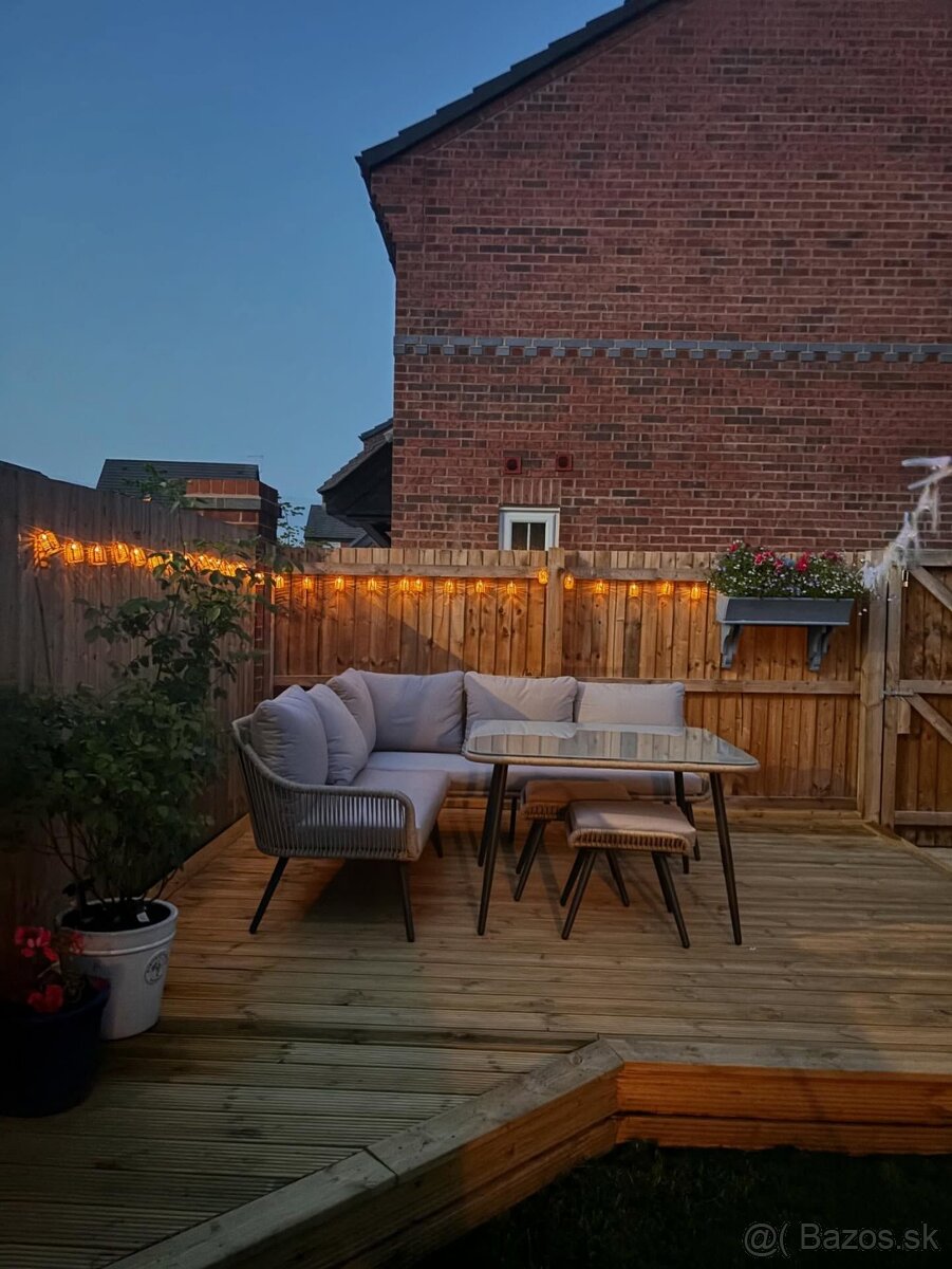 Ratanový 6-miestny set Malta - 8