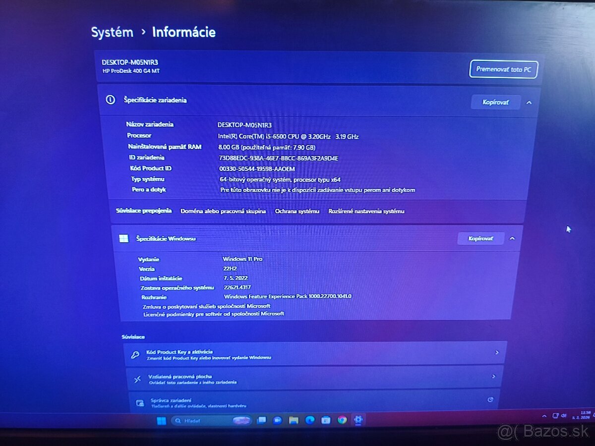 HP Prodesk - 8