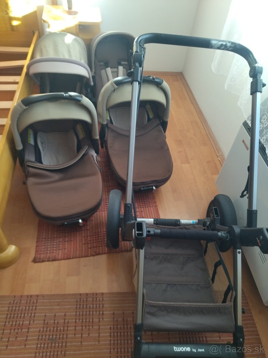 Kočík pre dvojičky-surodenecky - 8