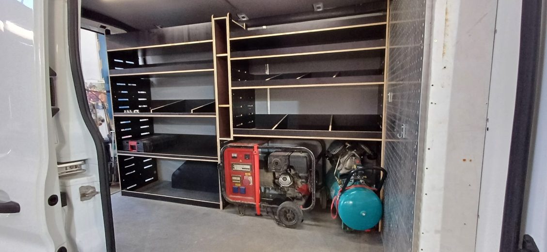 REGALY DO DODAVKY -vše dodávky - 8