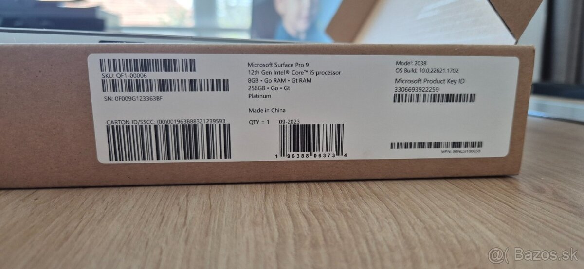 Microsoft Surface Pro 9 – i5 / 8GB / 256GB + klávesnica - 8