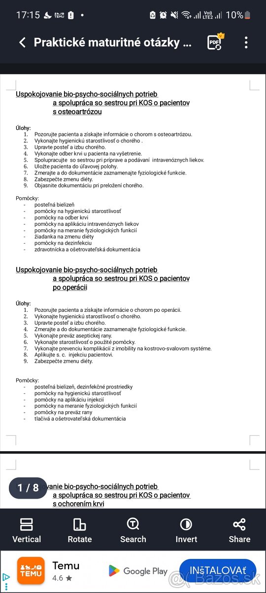 SzS prakticka sestra zdravotný asistent - 8