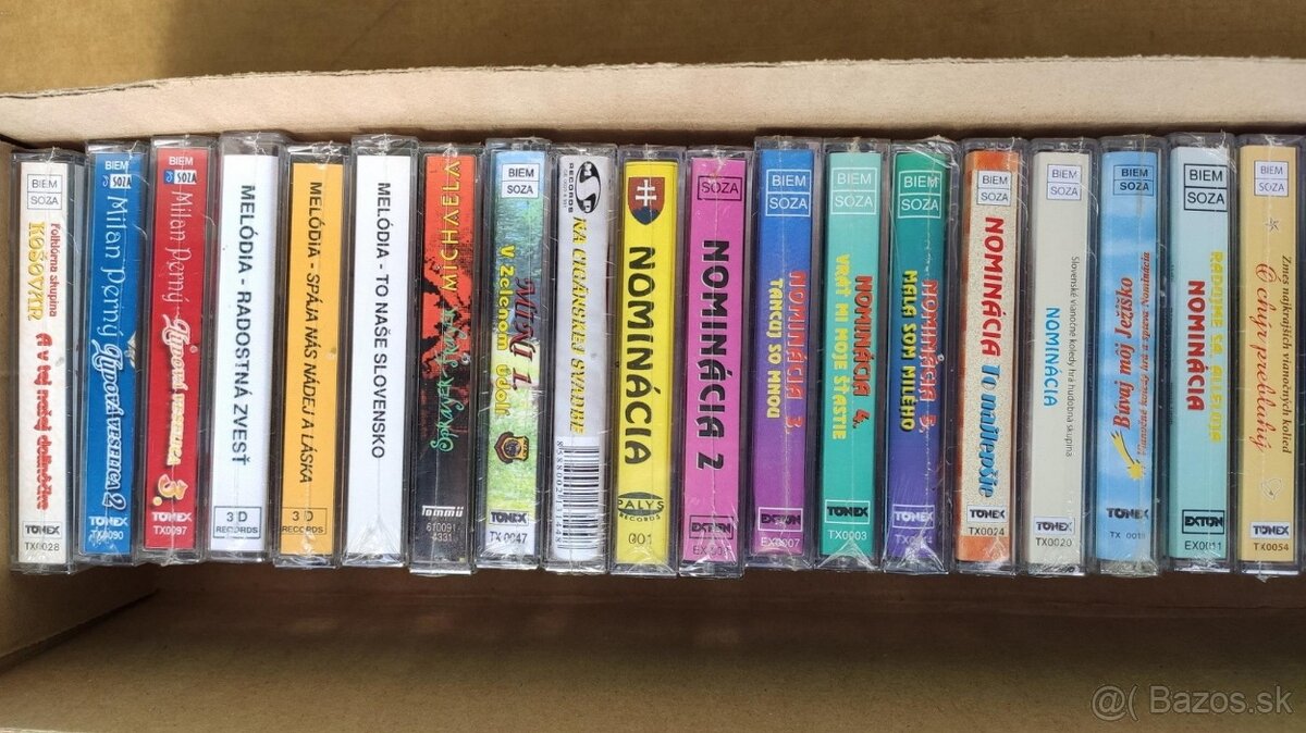Zbierka nerozbalených magnetofónových kaziet 1. časť. - 8