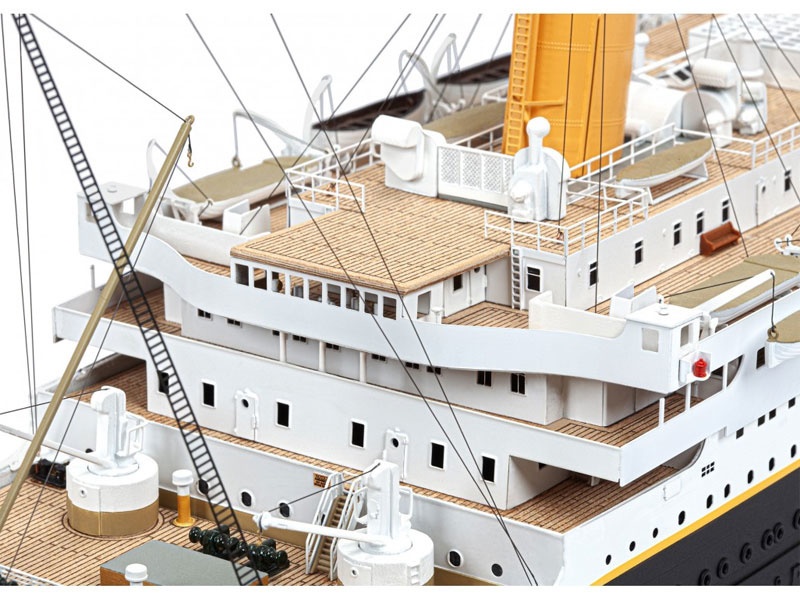 Titanic 1/250 hachette stavenica, 130 cisel, verzia 100rokov - 8