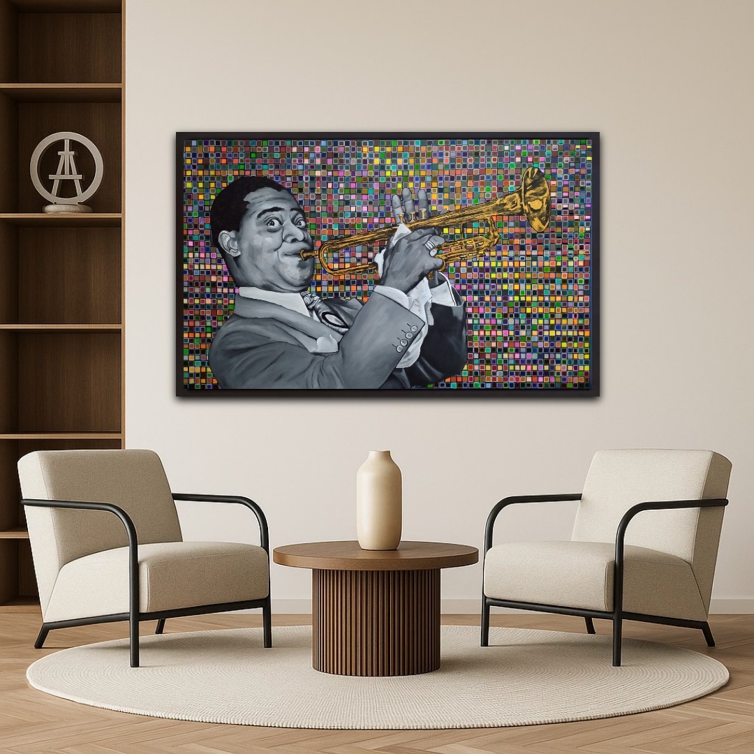 Velky detailny obraz "Louis A. - 8