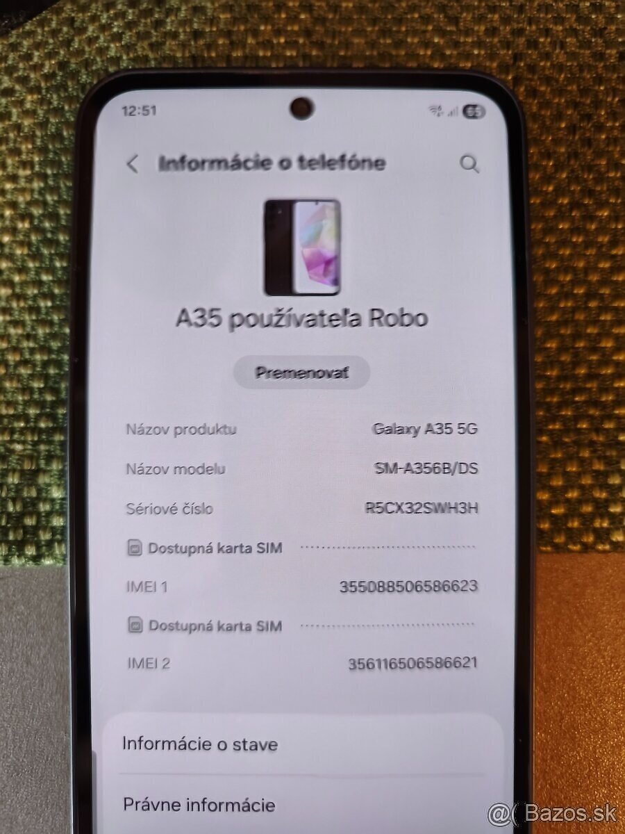 Samsung galaxy A35 5g 128GB - 8