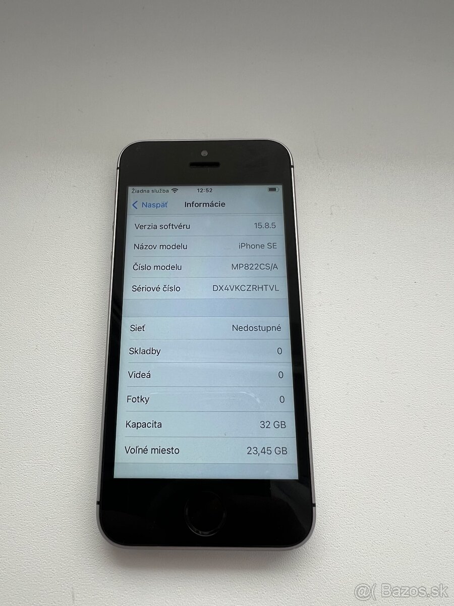 Predam iPhone SE (2016) 32GB - 8