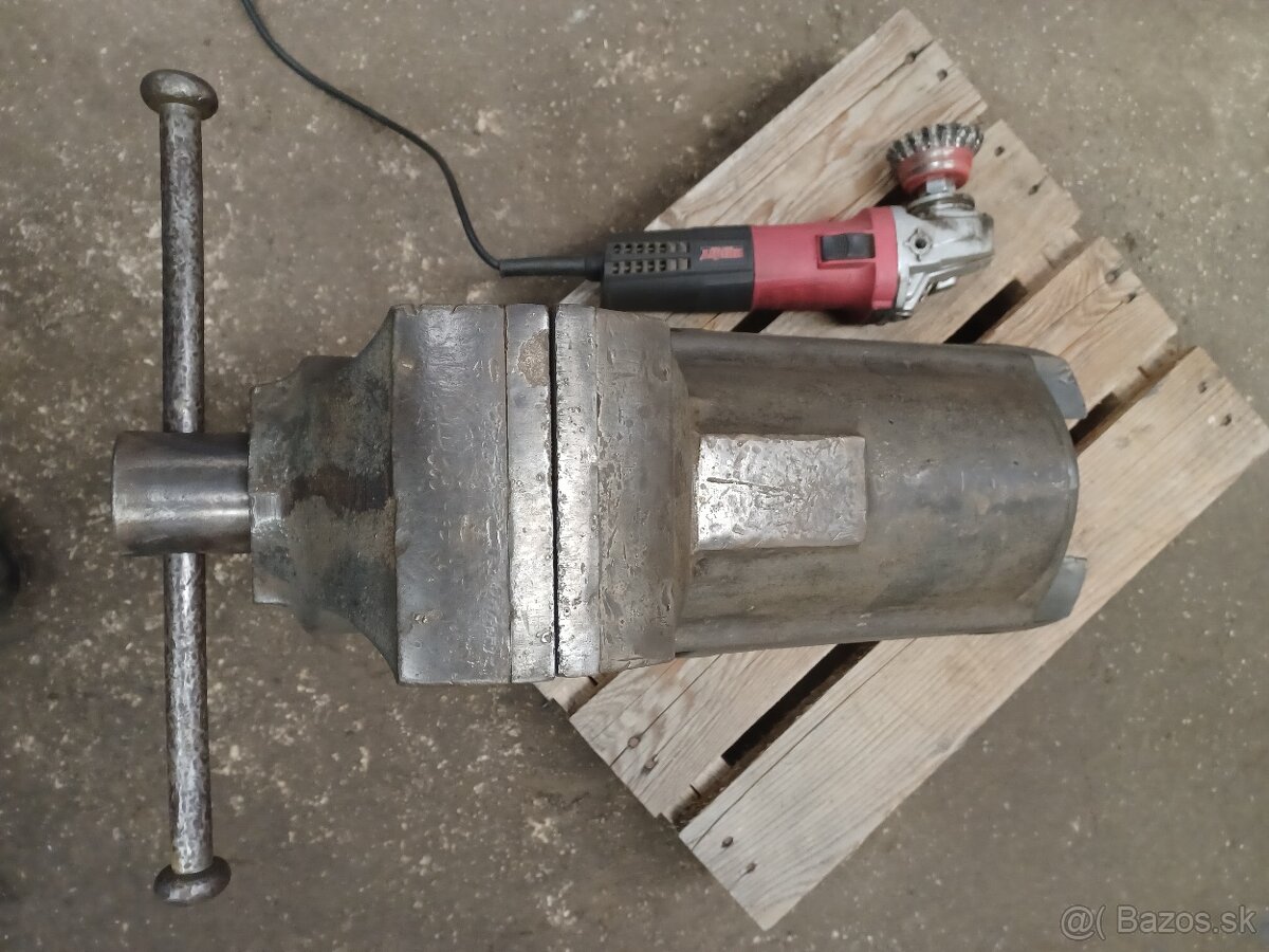 Veľký Zverák čeľuste 150mm - 8