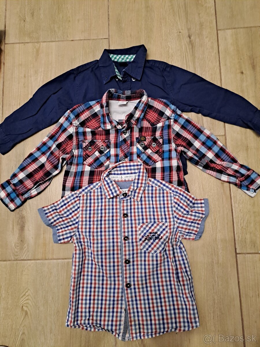 KOŠELE PRE CHLAPCA OD 80 PO 104 VEĽKOSŤ - 8