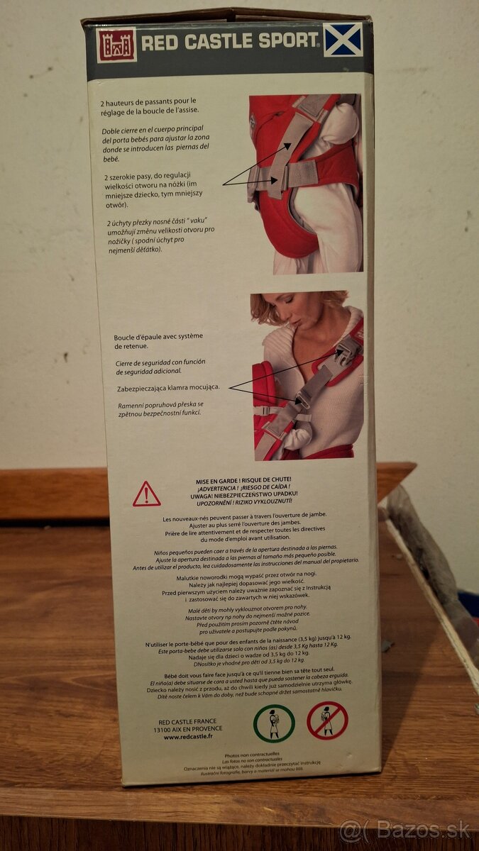 Novy nosic Red Castle Sport, Modry - 8