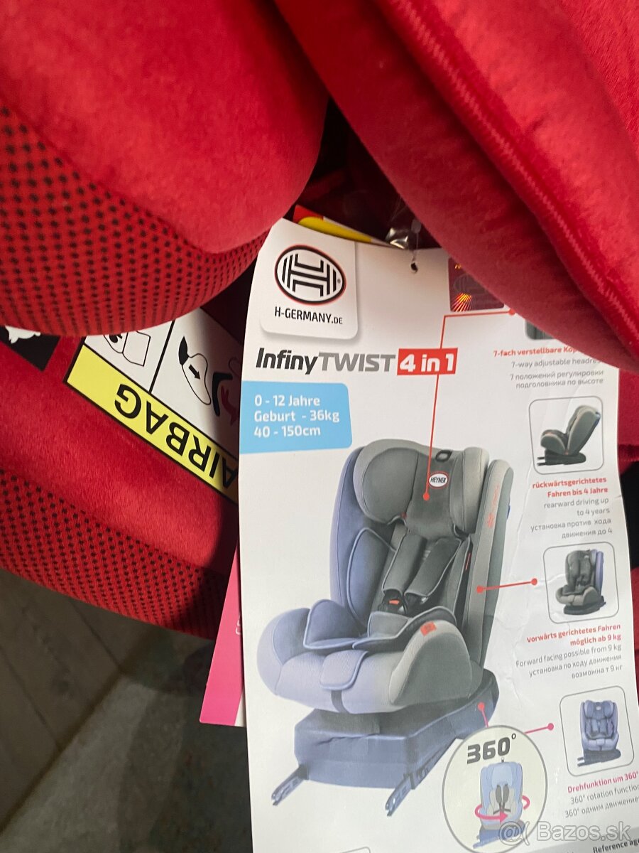 Autosedačka Heyner Infinity Twist 4v1 nova - 8