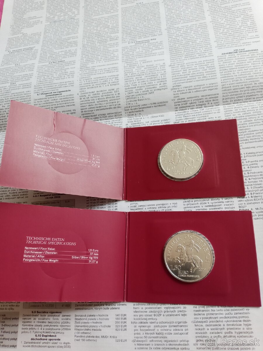 1oz a 2oz strieborné investičné mince - 8