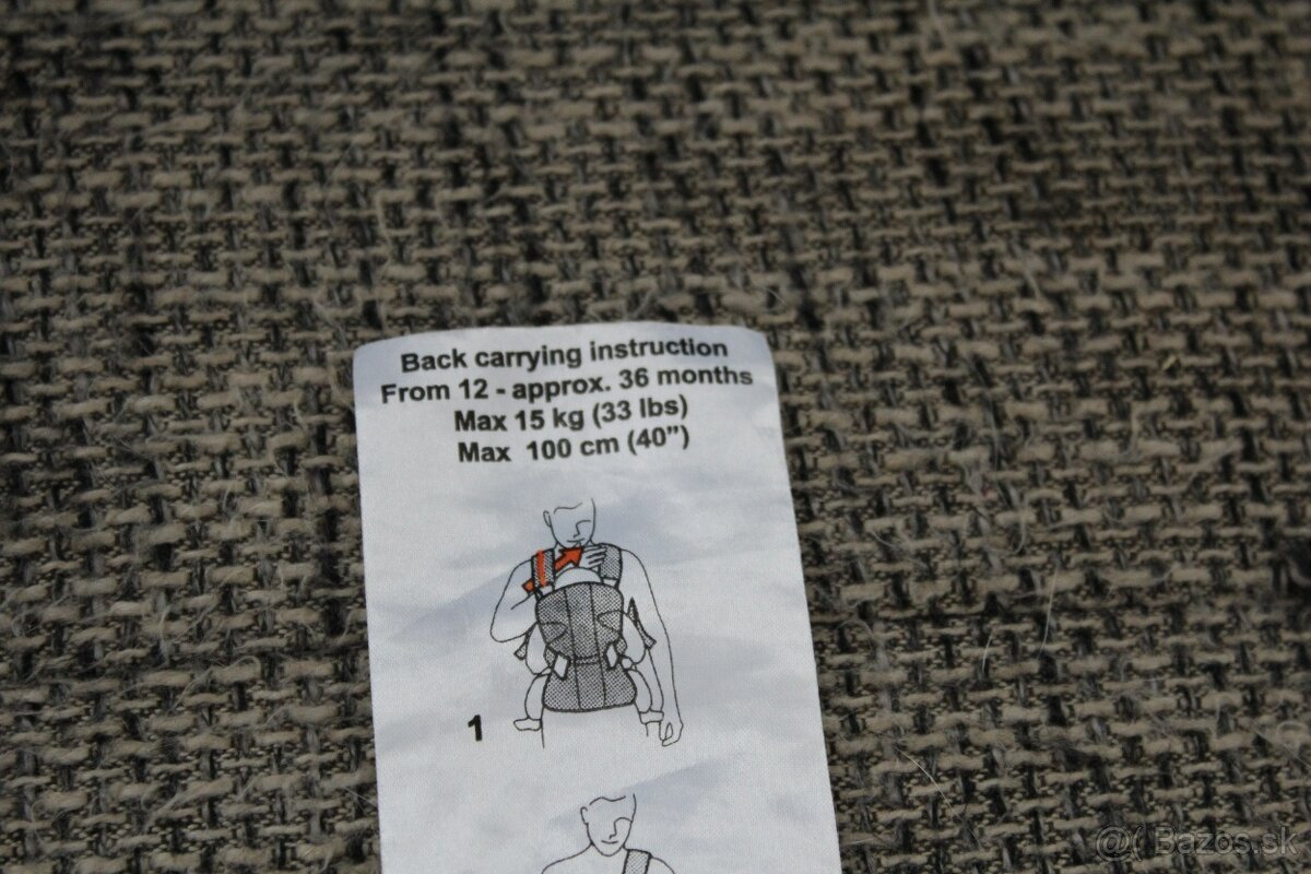 Babybjorn nosič 3,5kg -15kg - klokanka - 8