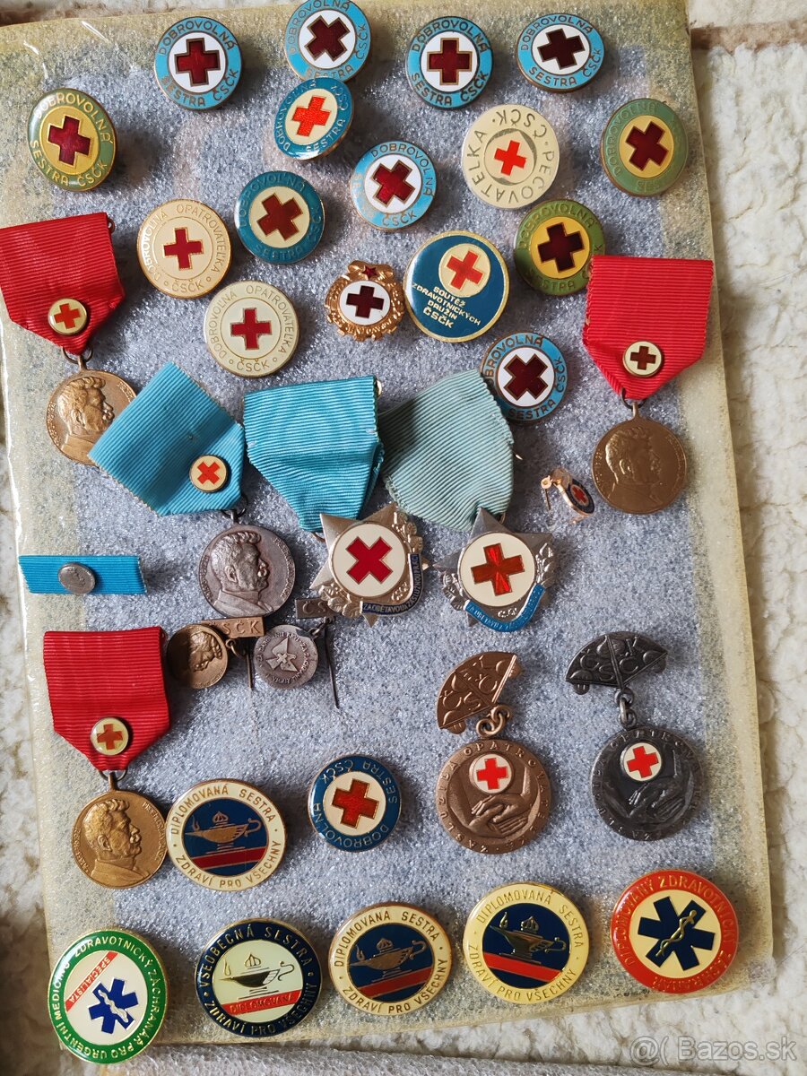 Staré odznaky a vyznamenania rôzne - 8