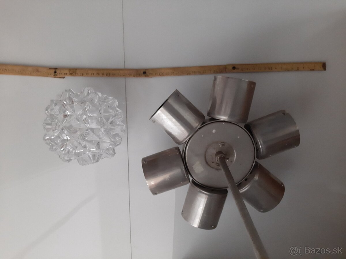 KAMENICKY ŠENOV,, retro luster, plus dve... - 8