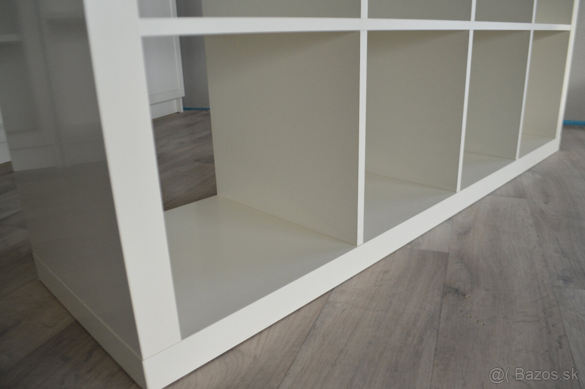 Knižnica regál Kallax policový regál s LED osvetlením - 8