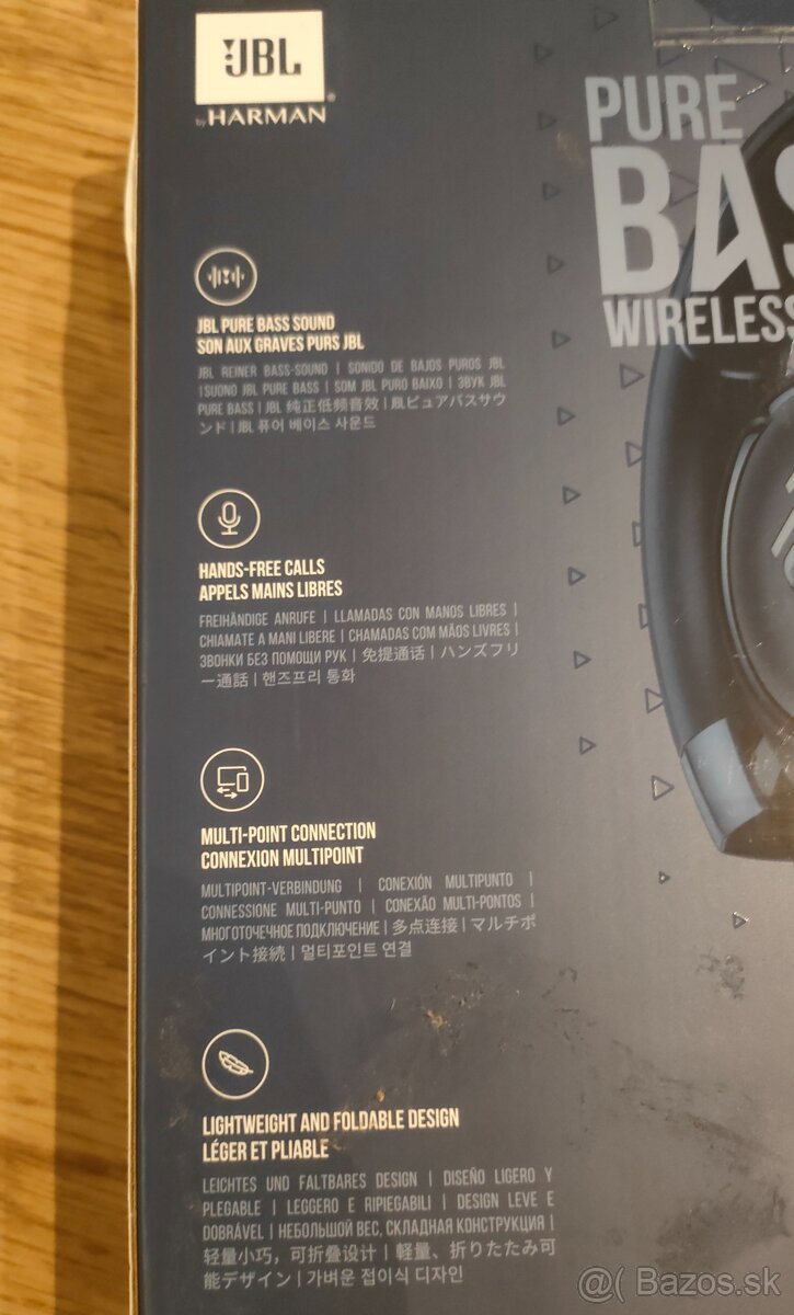 Bezdrôtové slúchadlá JBL TUNE 520BT Blue - 8