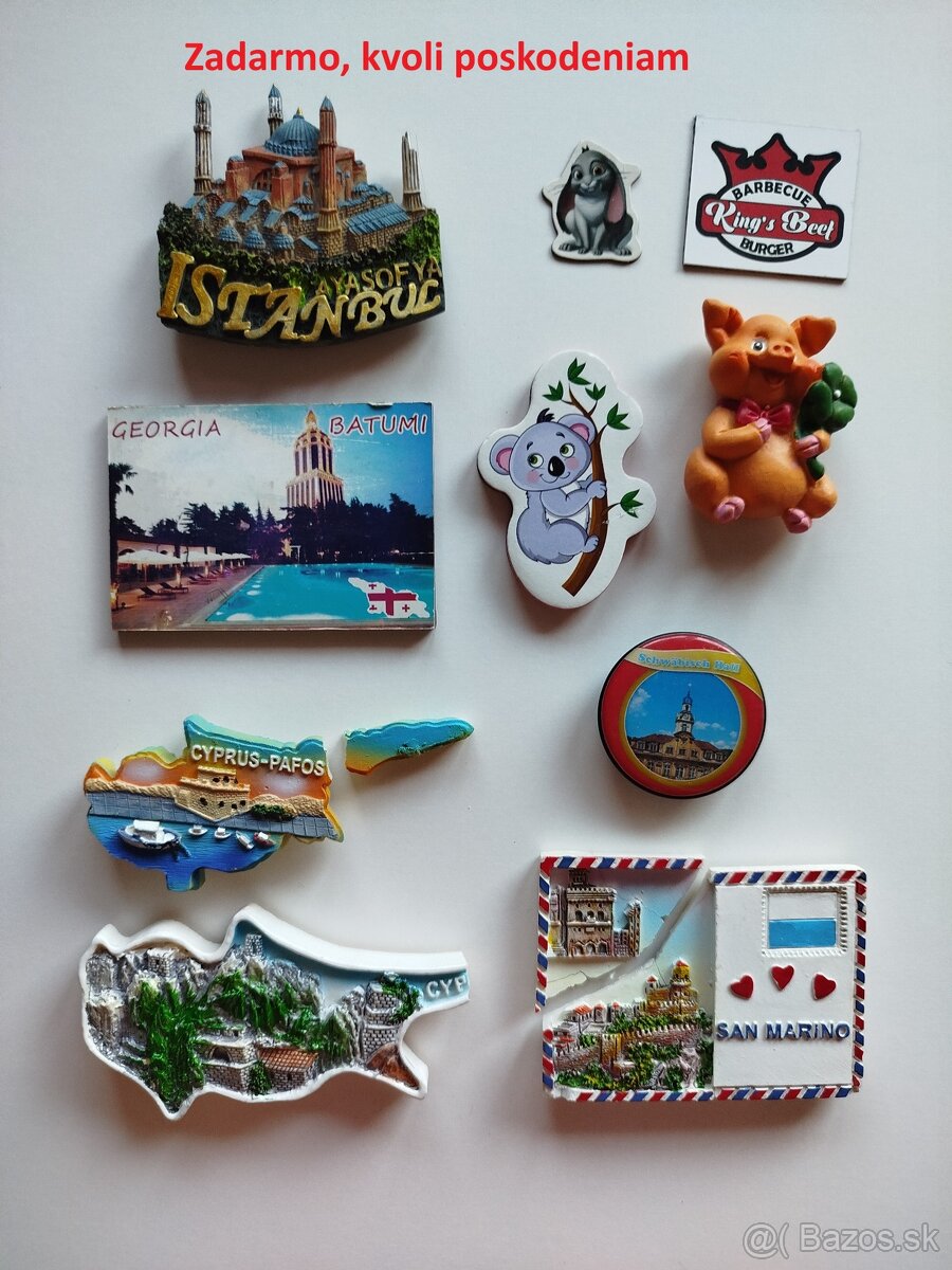 Predám magnetky, prevazne z Europy - 8