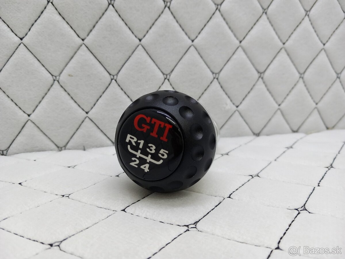 Hlavice řadící páky GTI, hliník, nová - 8