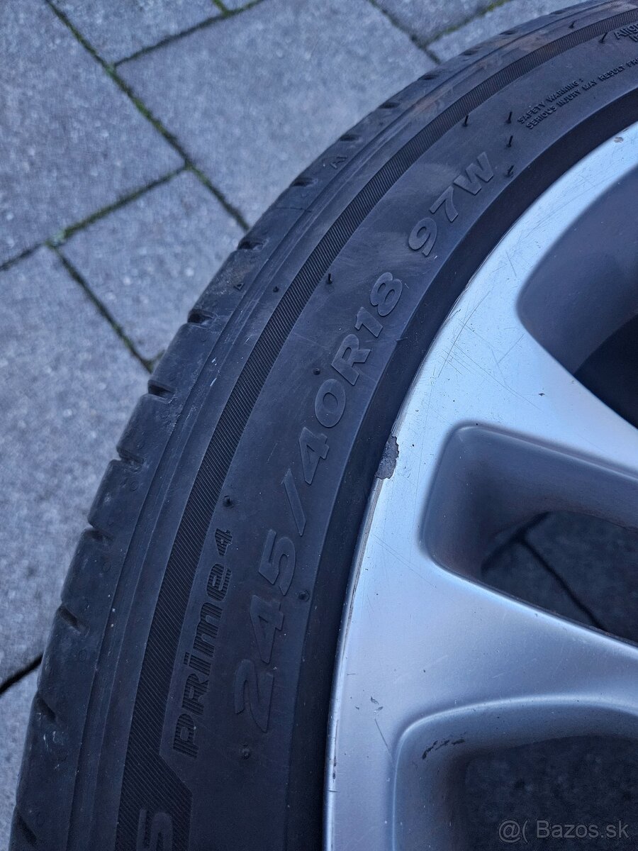 Volvo 5x108 R18 245/40 R18 letné - 8