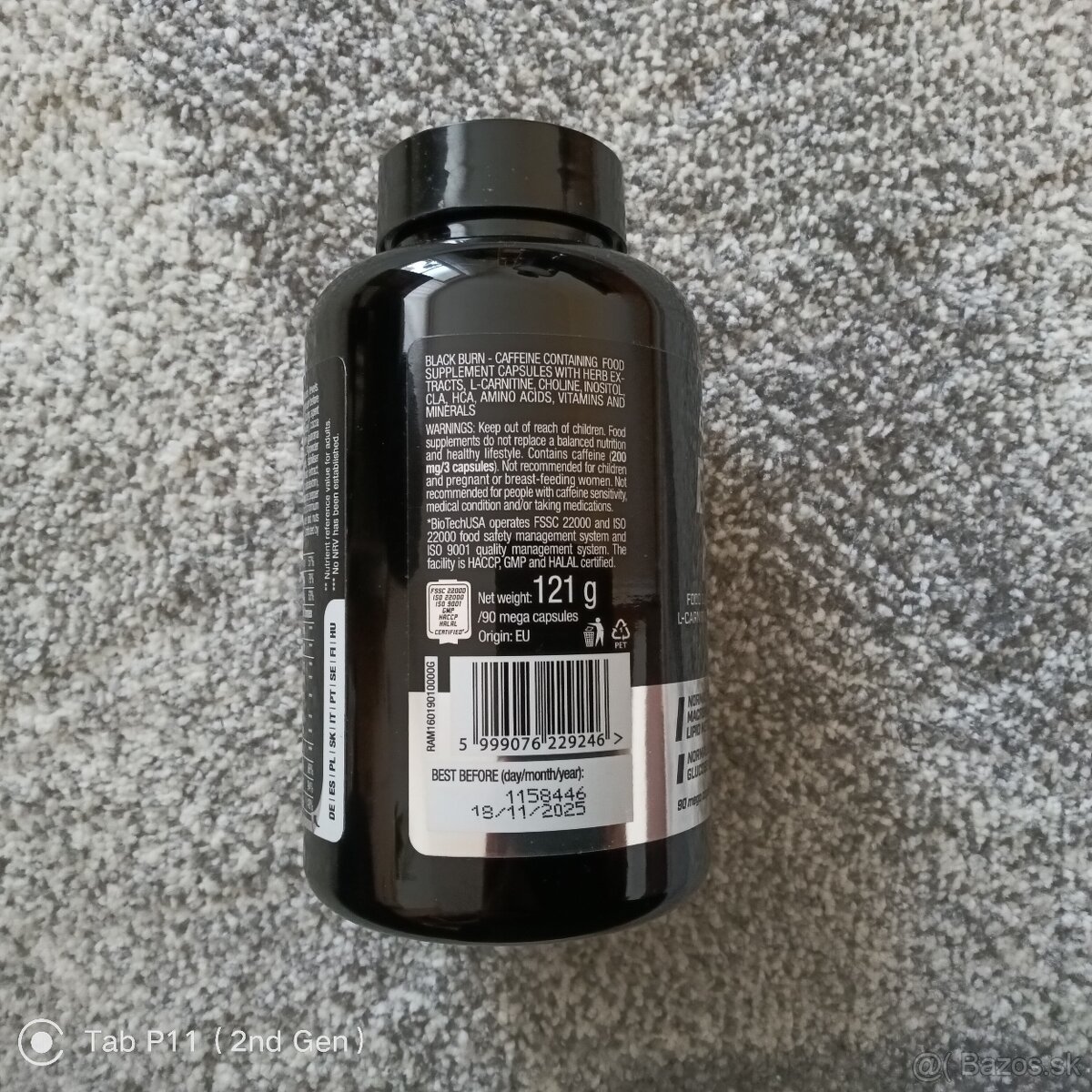 BioTech Black Burn kapsule - 8