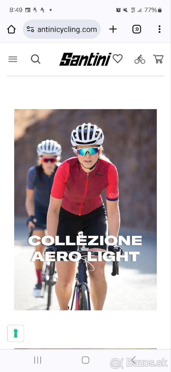 Damsky cyklisticky dres Santini M - 8