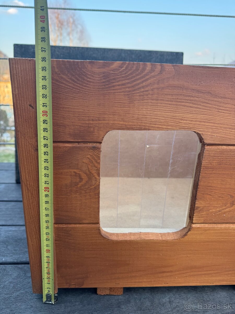 Domcek pre macku , novy, dreveny - 8