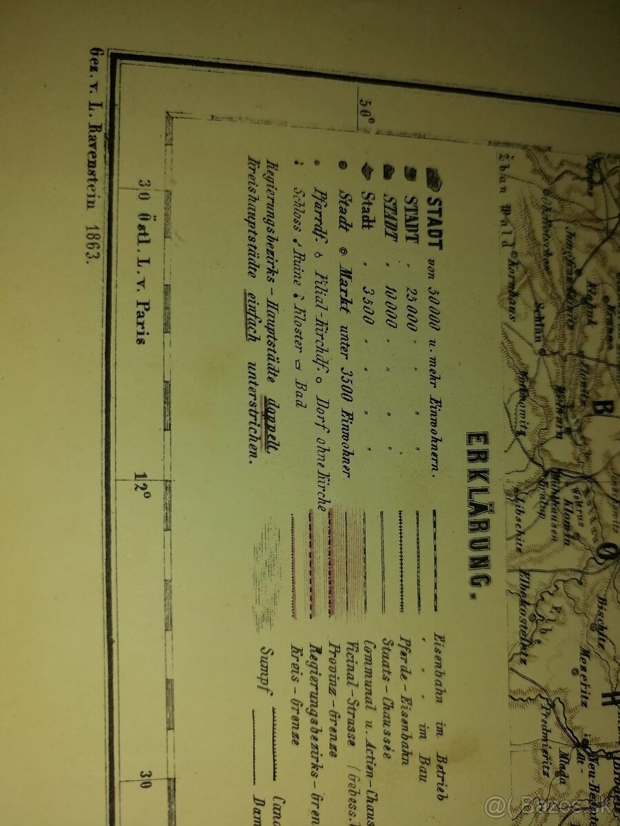 Staré mapy: 1861-1863. - 8