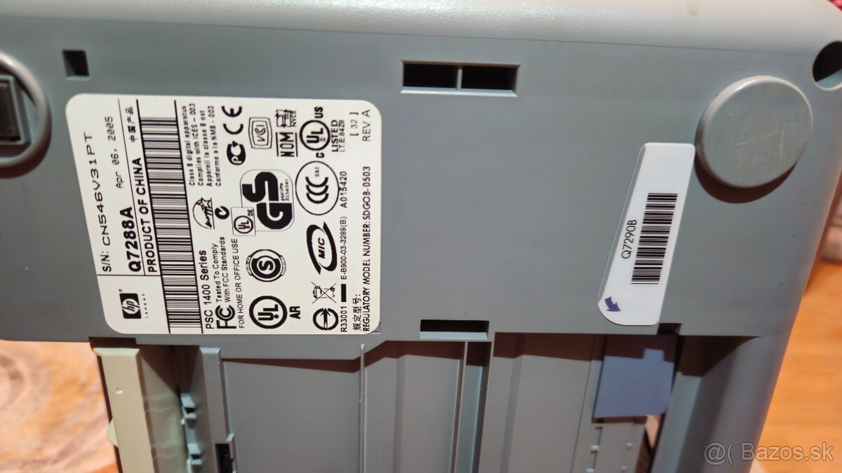 HP PSC 1410 multifunkčné zariadenie s tonermi - 8