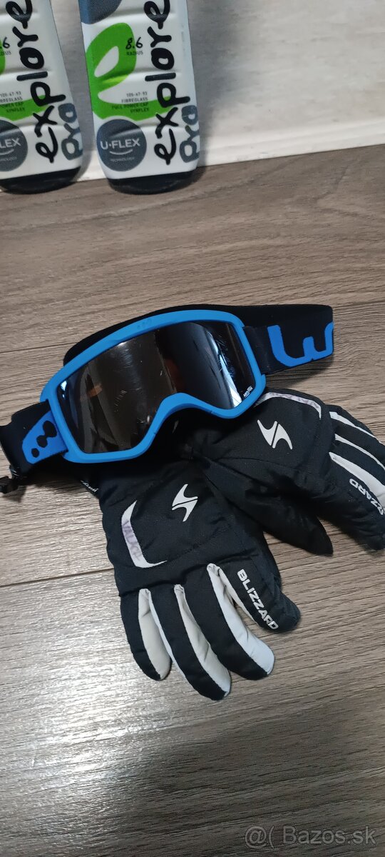 Detské lyže ELAN 120cm set - 8