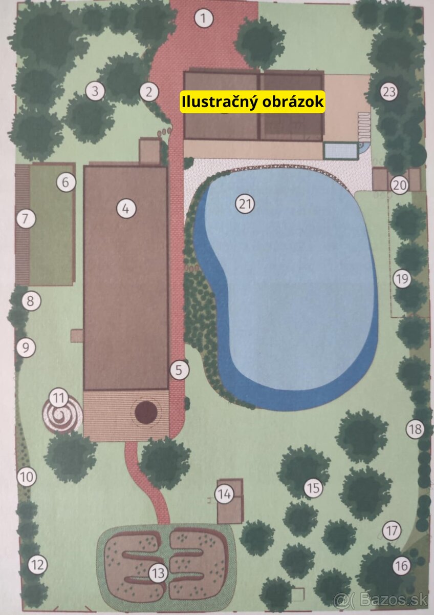 Stavebný pozemok so záhradou a lesom, 2716m2 - 8
