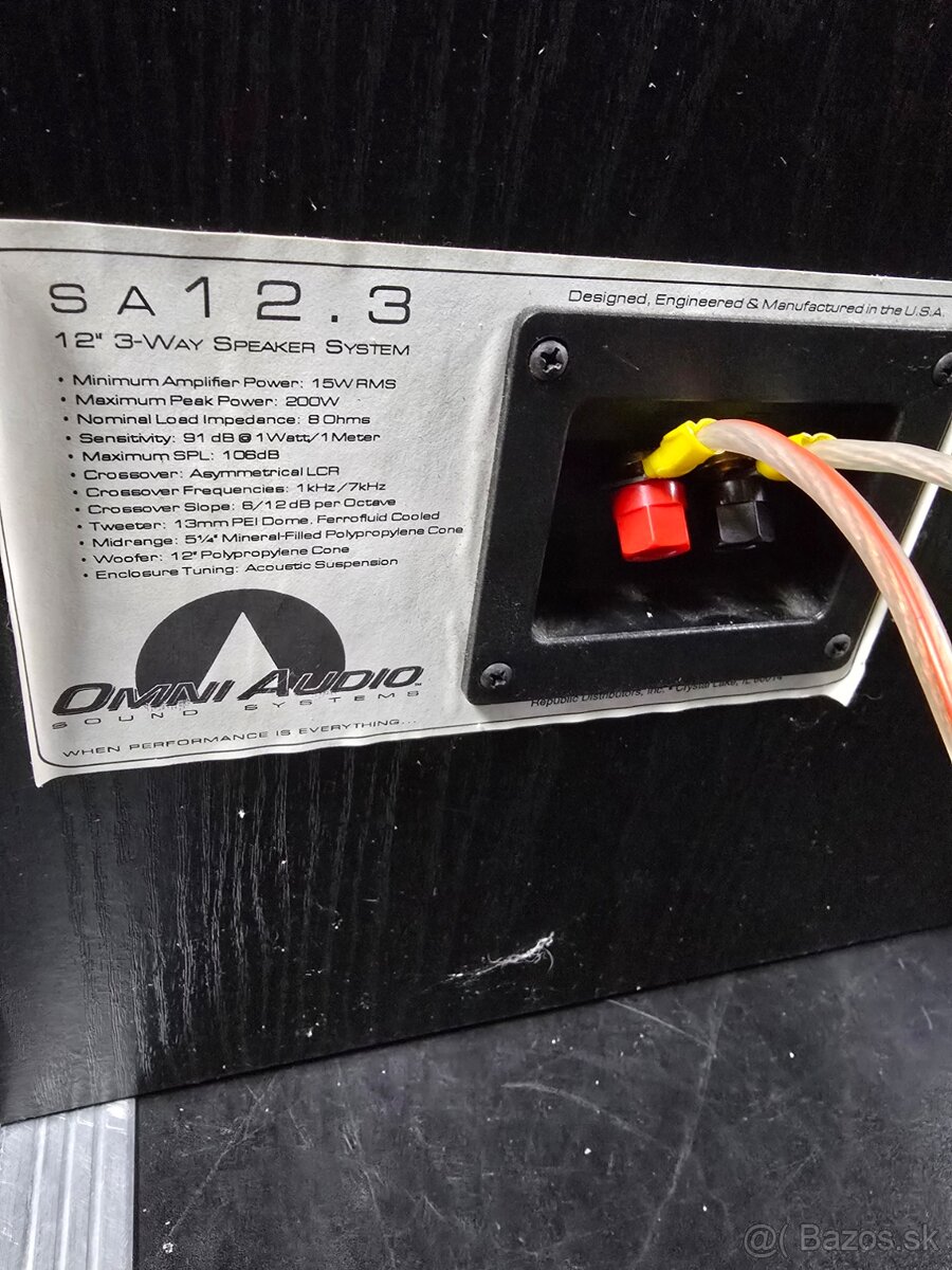 Omni Audio SA 12.3 veľké reproduktory - 8