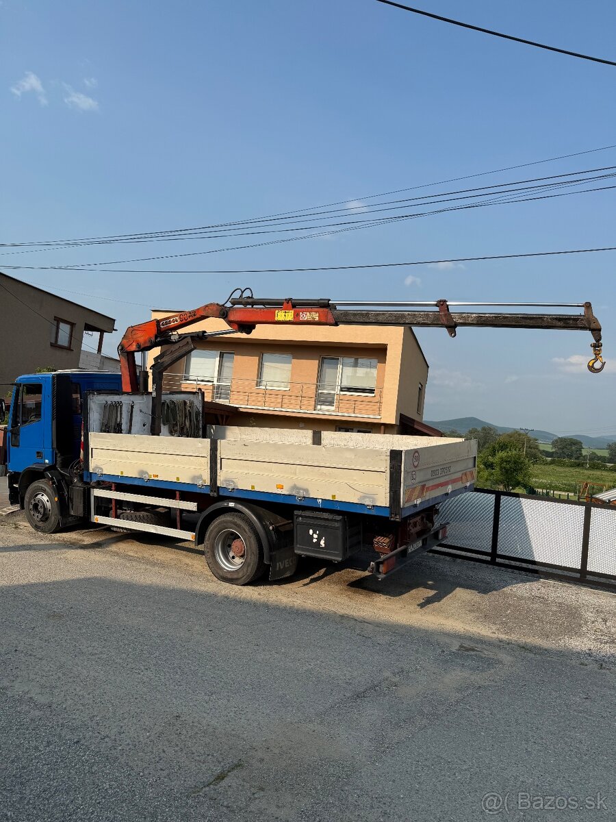 Valník s Hydraulickou rukou Iveco Eurocargo - 8