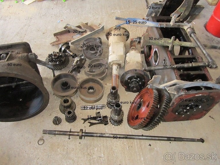 Zetor 25 rozne diely - 8