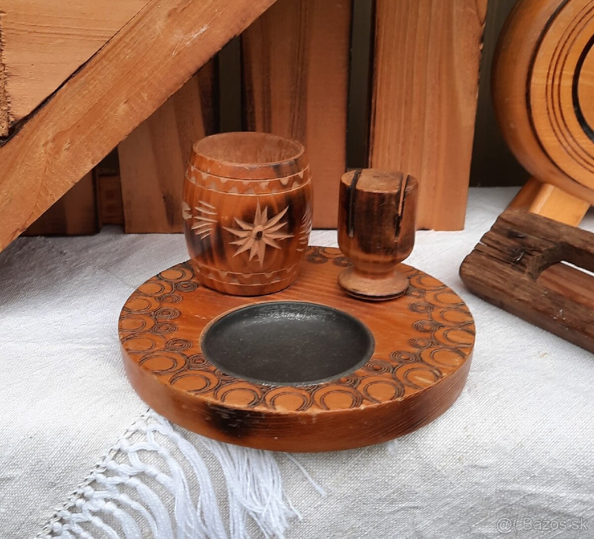 Na chalupu vešiak+zrkadlo - 8