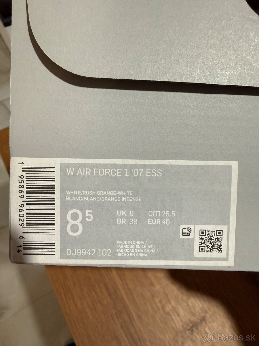 Nike Air force 1 Paisley Orange - 8