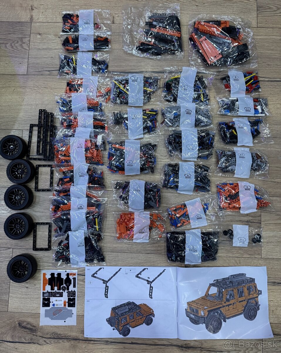 lego technic jeep auta - 8