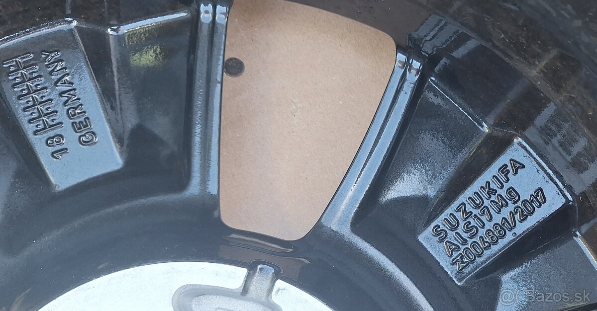alu kolesá SUZUKI 17x6,5J - 8