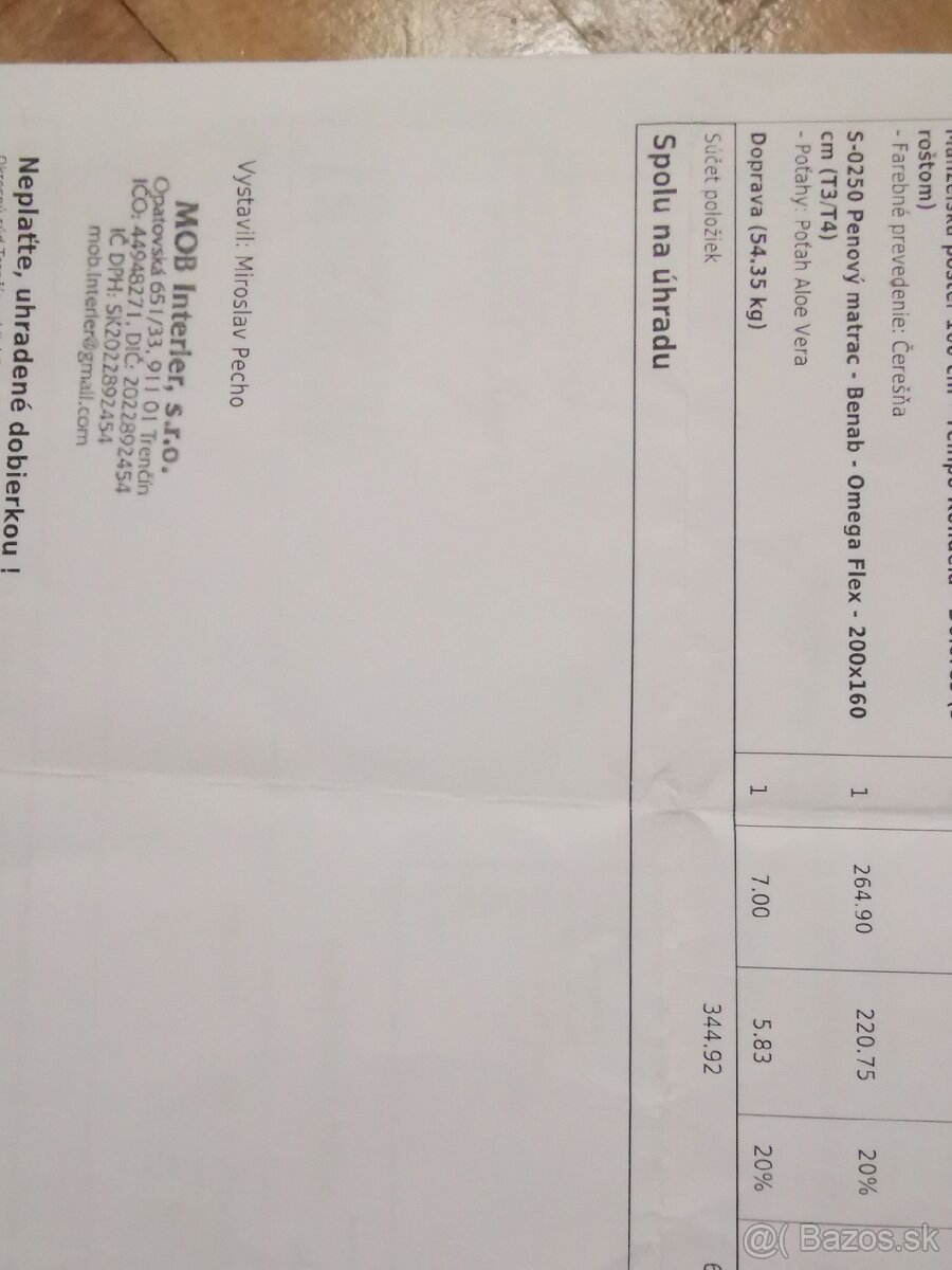 Manželská posteľ 160cm - 8