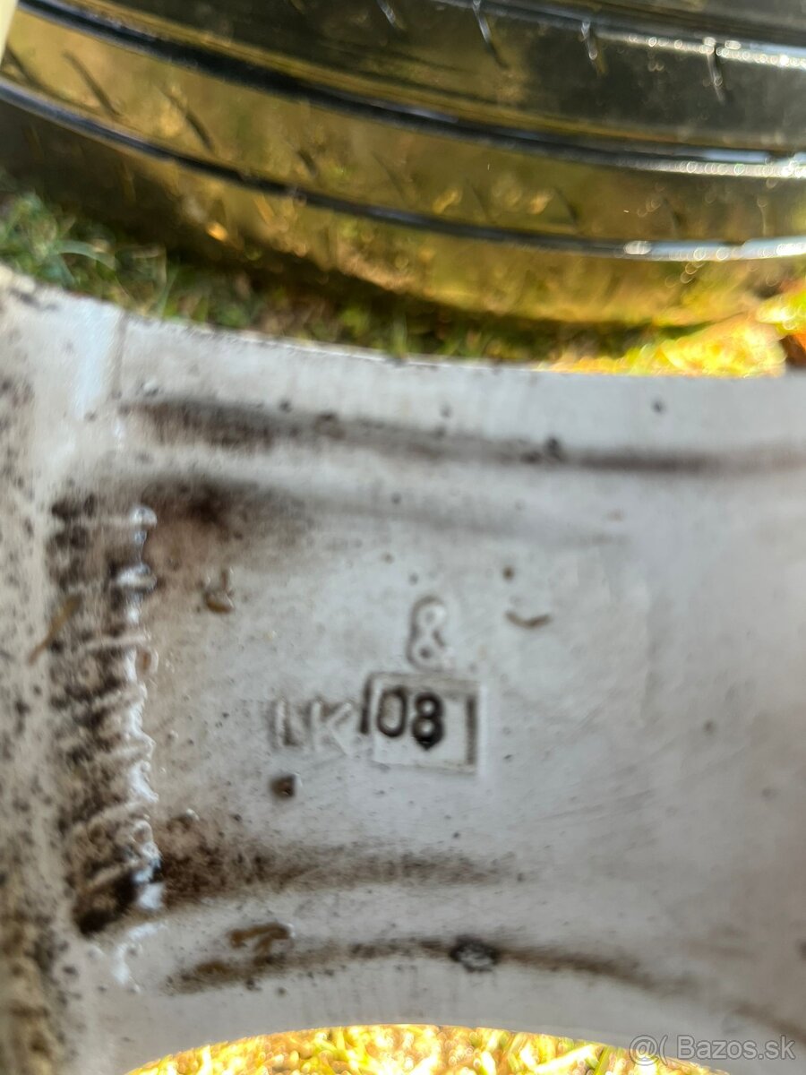 Alu disky 15" 4x108 ET15 - 8