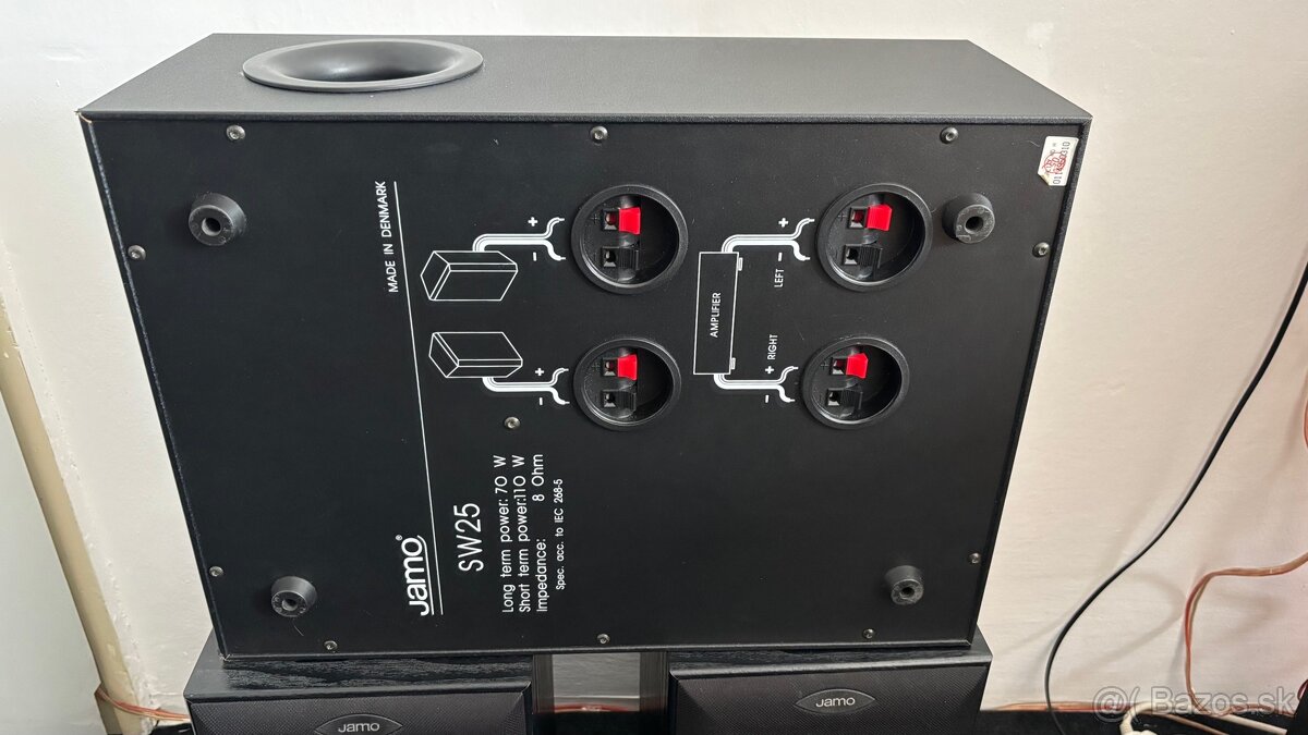 Reproduktory + subwoofer - 8