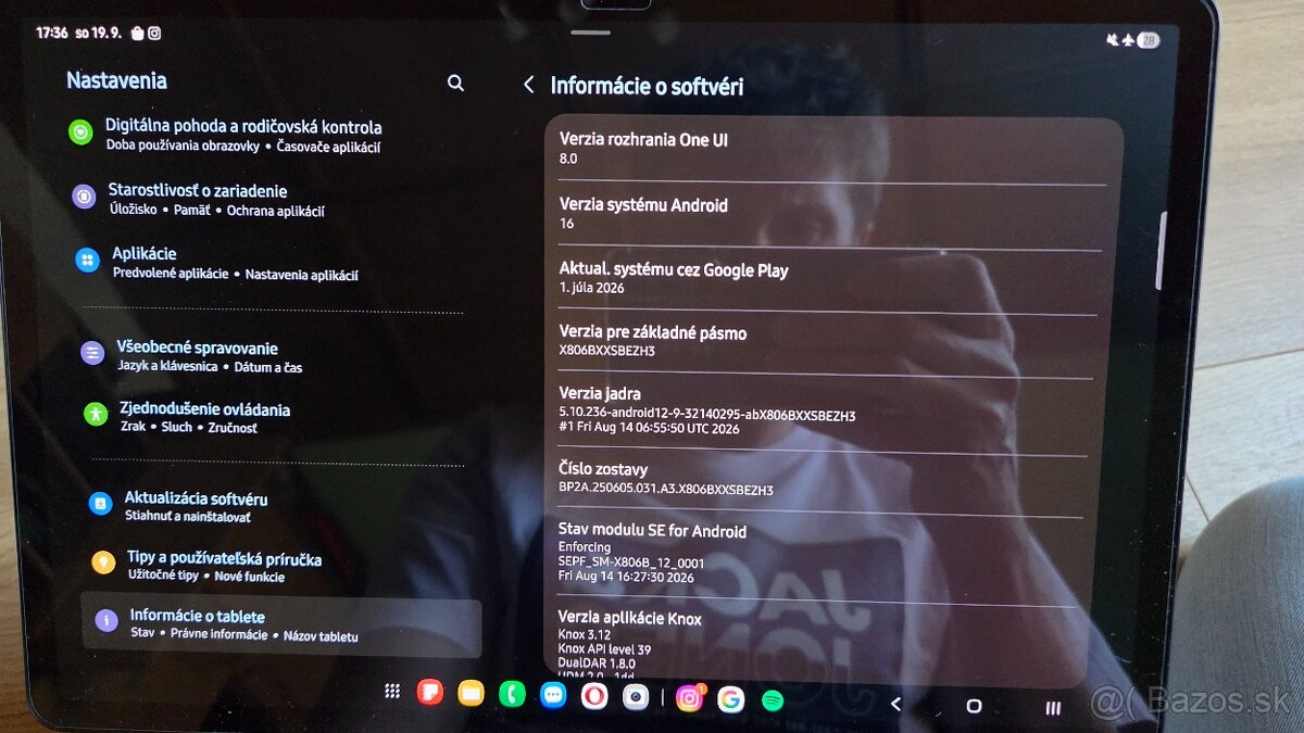 Samsung galaxy Tab s8+ 5G - 8