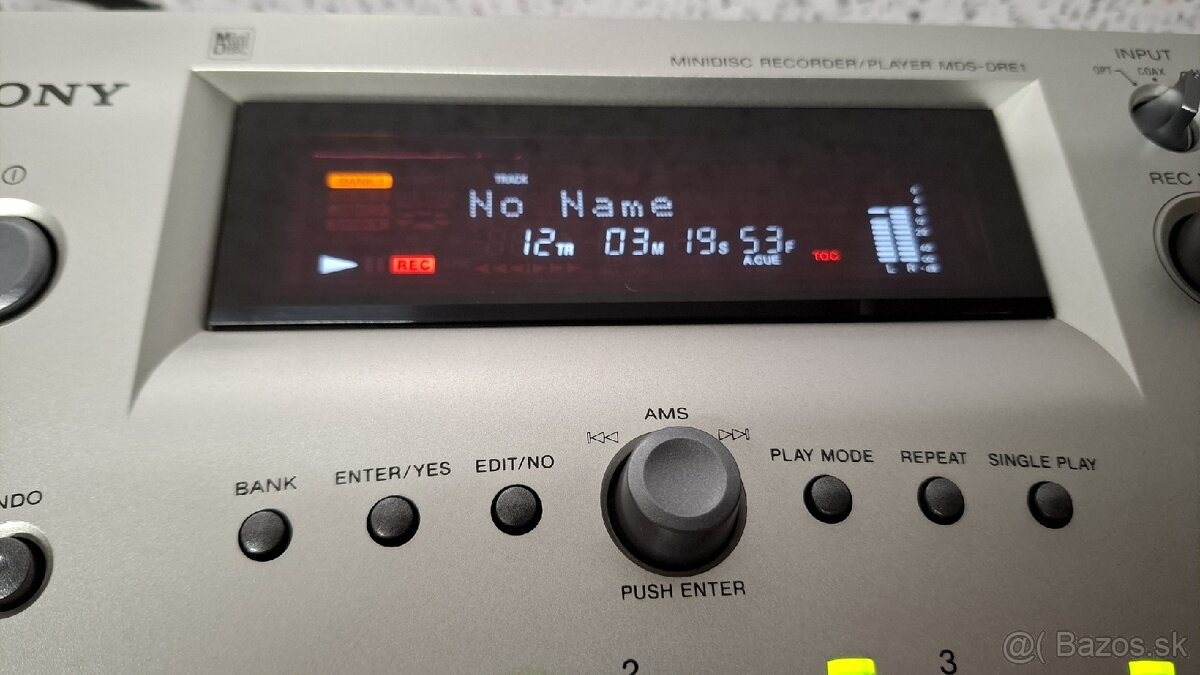 SONY MDS-DRE1 》MINIDISC 》rekordér/prehrávač minidiskov - 8