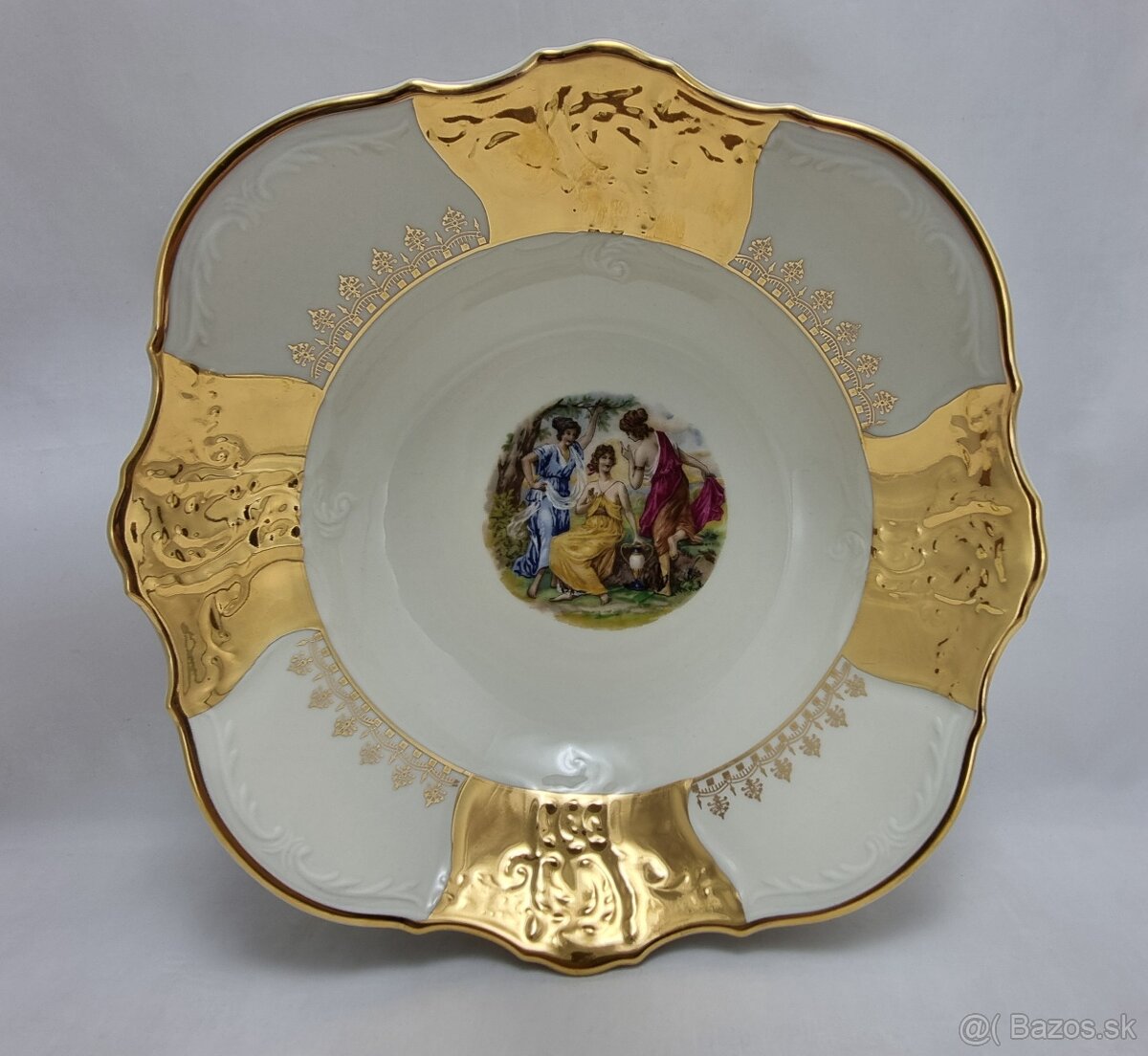 Porcelánové taniere - motív 3.grácií - 8