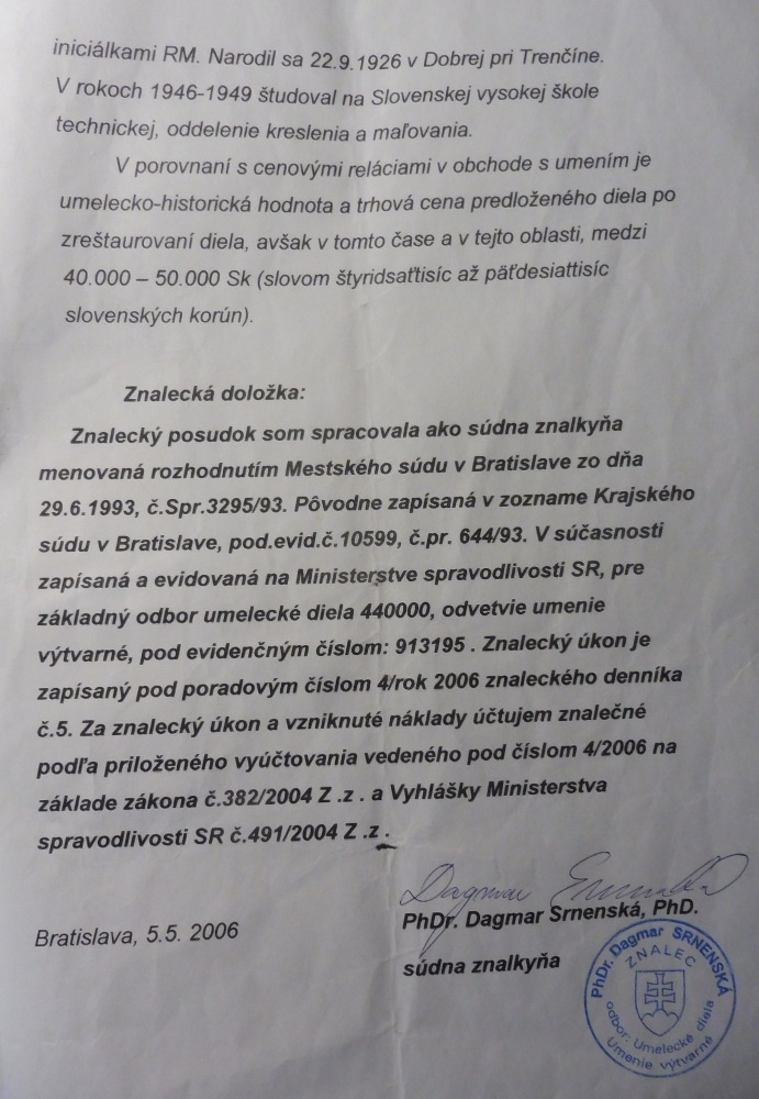 Rudolf Moško / Trenčiansky hrad - 8