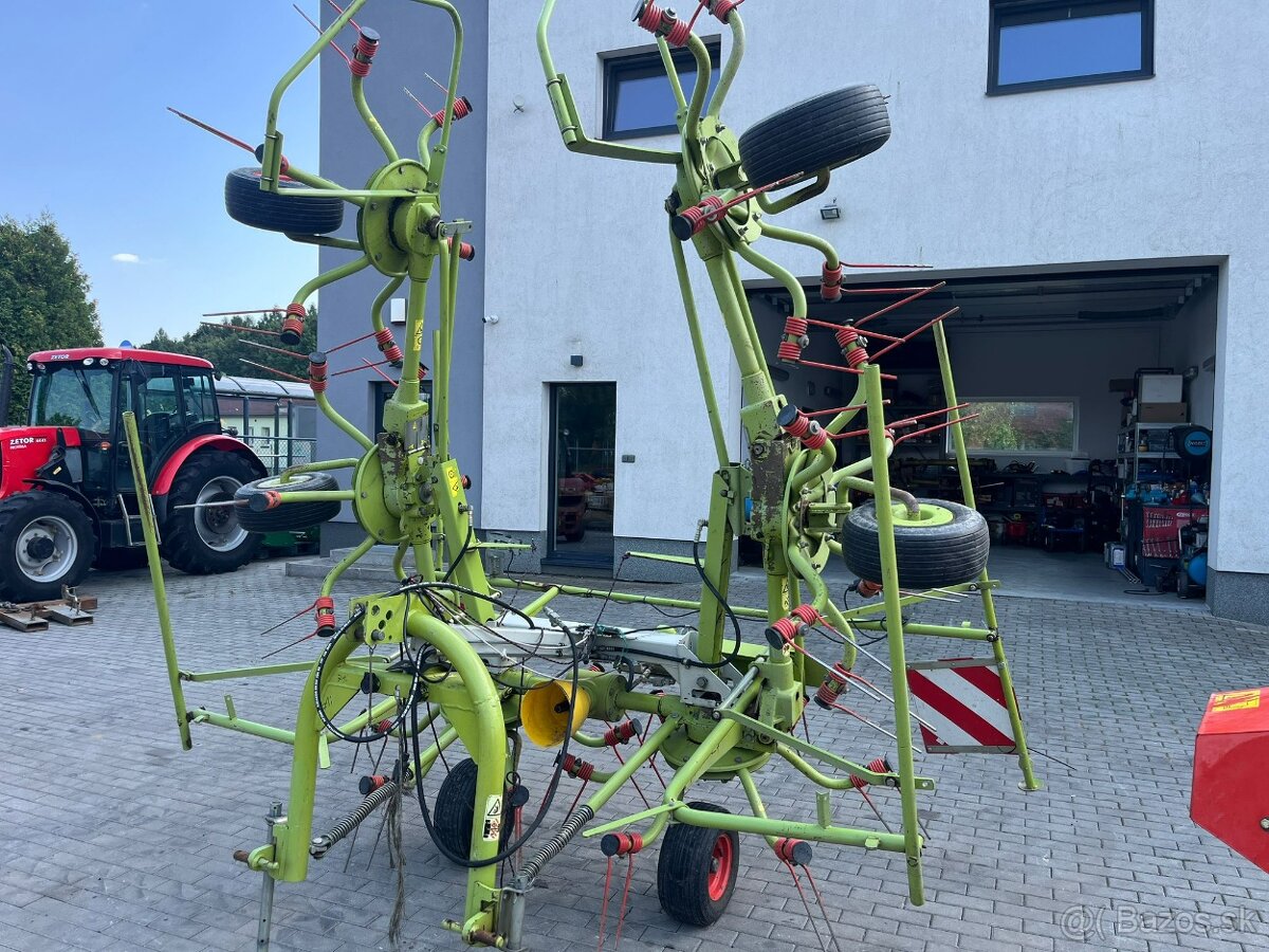 Obraceč sena, píce CLAAS VOLTO 640 HR ZACHOVALÝ - 8